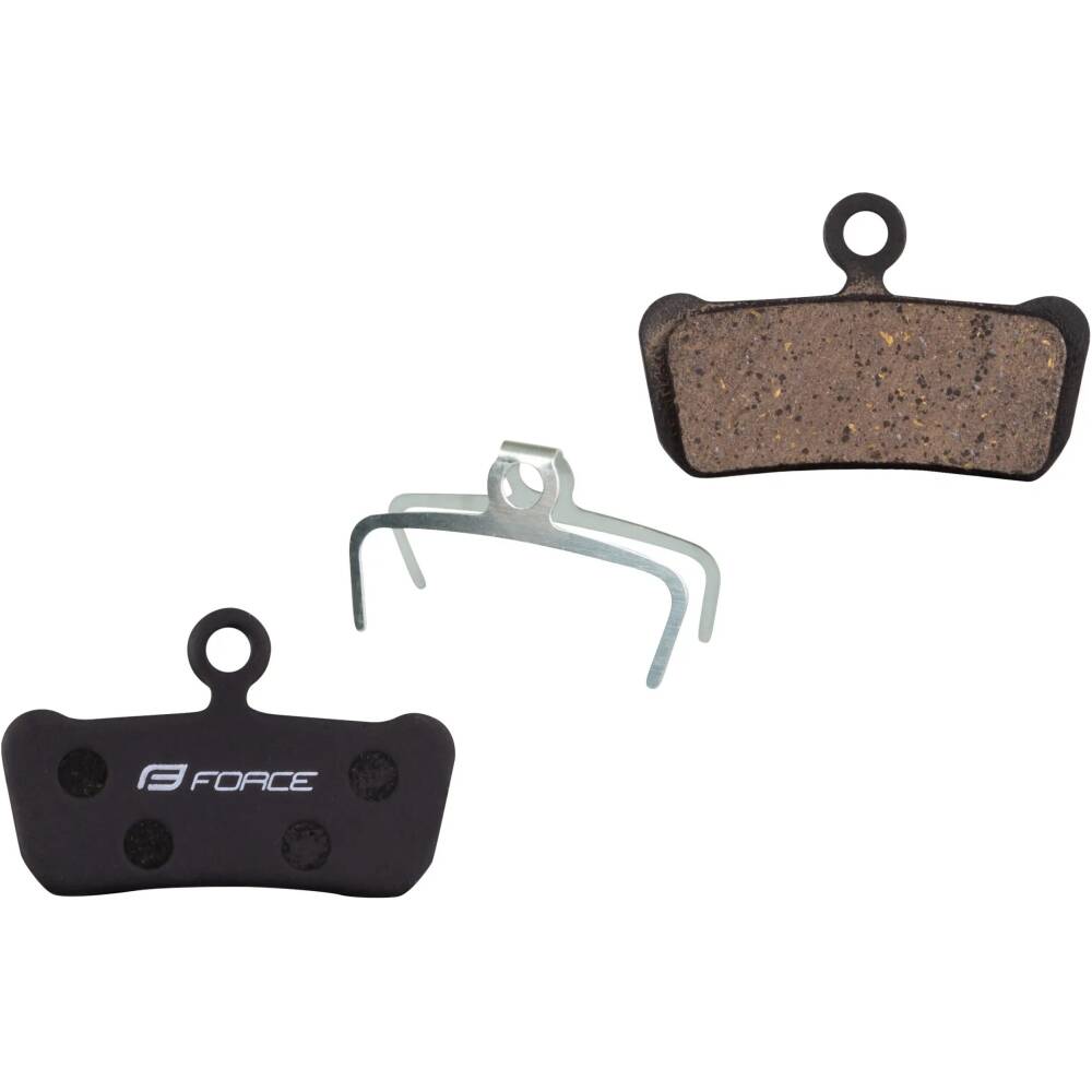 steel base<br>polymer/organic compound<br>with kevlar - based added synthetic fibers for<br>better absorption of heat generated by heavy E-bikes<br>compatible with <strong>AVID</strong>: <font size="2">XO Trail