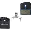 steel base<br>polymer compound<br>with alloy heat sink panel for quicker cooling<br>better perfomance and pads wear<br>compatible with <strong>SHIMANO</strong>: <font size="2">XTR BR-M9000