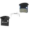 steel base<br>polymer/organic compound<br>with alloy heat sink panel for quicker cooling<br>better perfomance and pads wear<br>compatible with  <strong>SHIMANO</strong>: <font size="2">XTR BR-M975