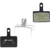 steel base<br>polymere/organic compound<br>with kevlar - based added synthetic fibers for<br>better absorption of heat generated by heavy E-bikes<br>compatible with <strong>SHIMANO</strong>: <font size="2">BR-M575