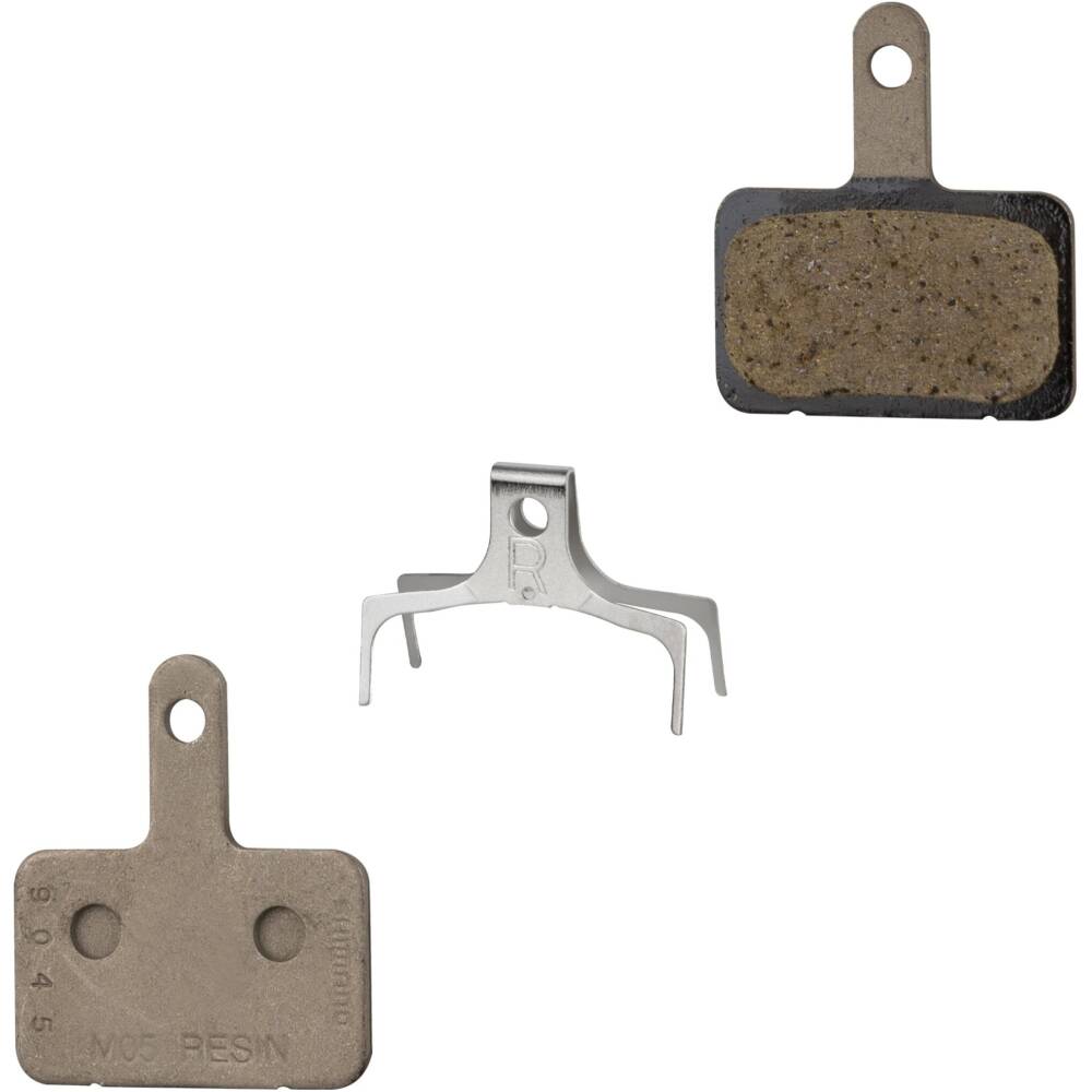 brake pads SHIMANO M05<br>resin compound<br>designed for mechanical disc brakes BR-C601