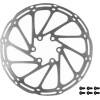 diameter of the brake rotor: 160 mm<br>6 bolt attachment<br>including screws for hex wrench<br>material: stainless steel <br>weight: 107 g<br>packed in polybag