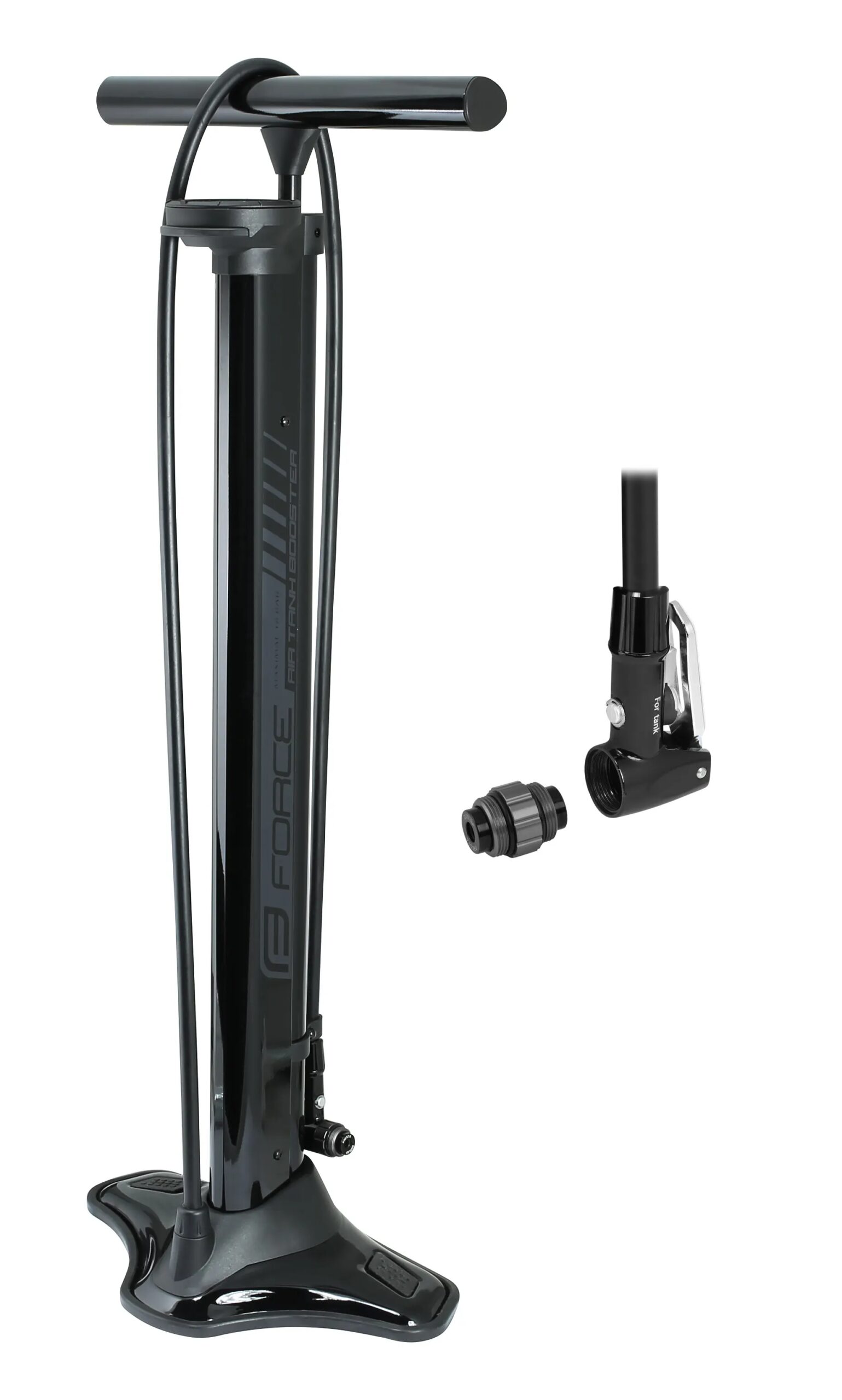 alloy pump with steel baseREVERSIBLE head designed for all valve types (AV - schrader