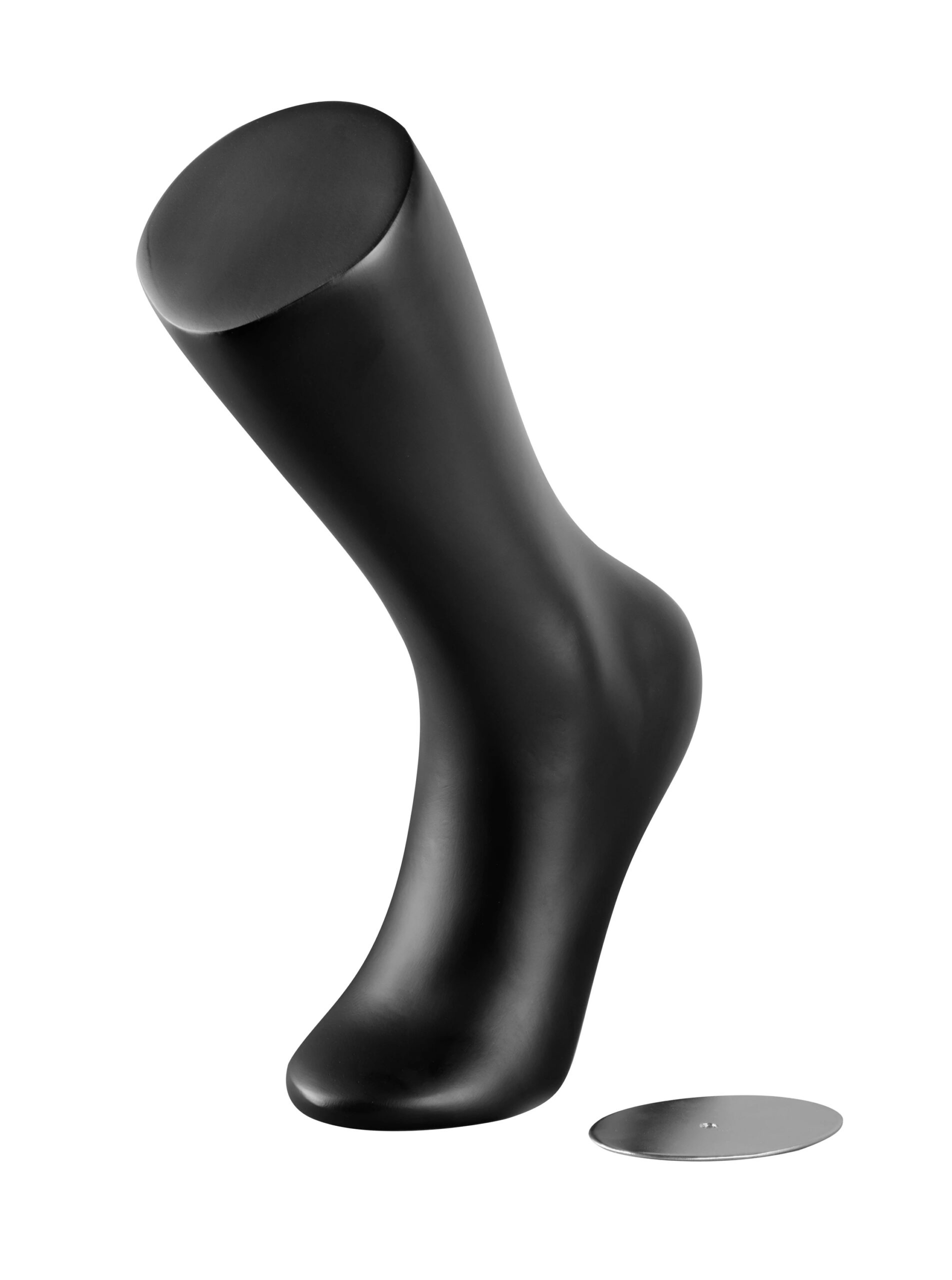 foot mannequin 38 cmblack mattremovable magnetic basematerial: glass fiberideal for Force socks size L-XL displayweight: 0