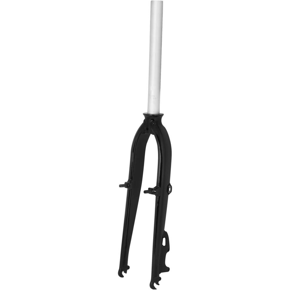 MTB rigid alloy fork 24" black glossy<br>steerer Al AHEAD 1 1/8"<br>length: 260 mm