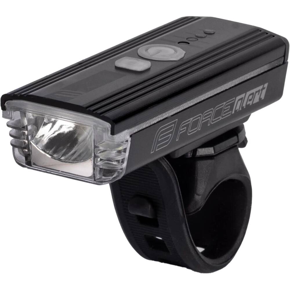 1x 5W Samsung LED 350 LM + 12x side SMD LED<br>5 functions: 3 functions of lighting + 1 flashing mode + 1 horn<br>universal elastic silicone holder for handlebar 22