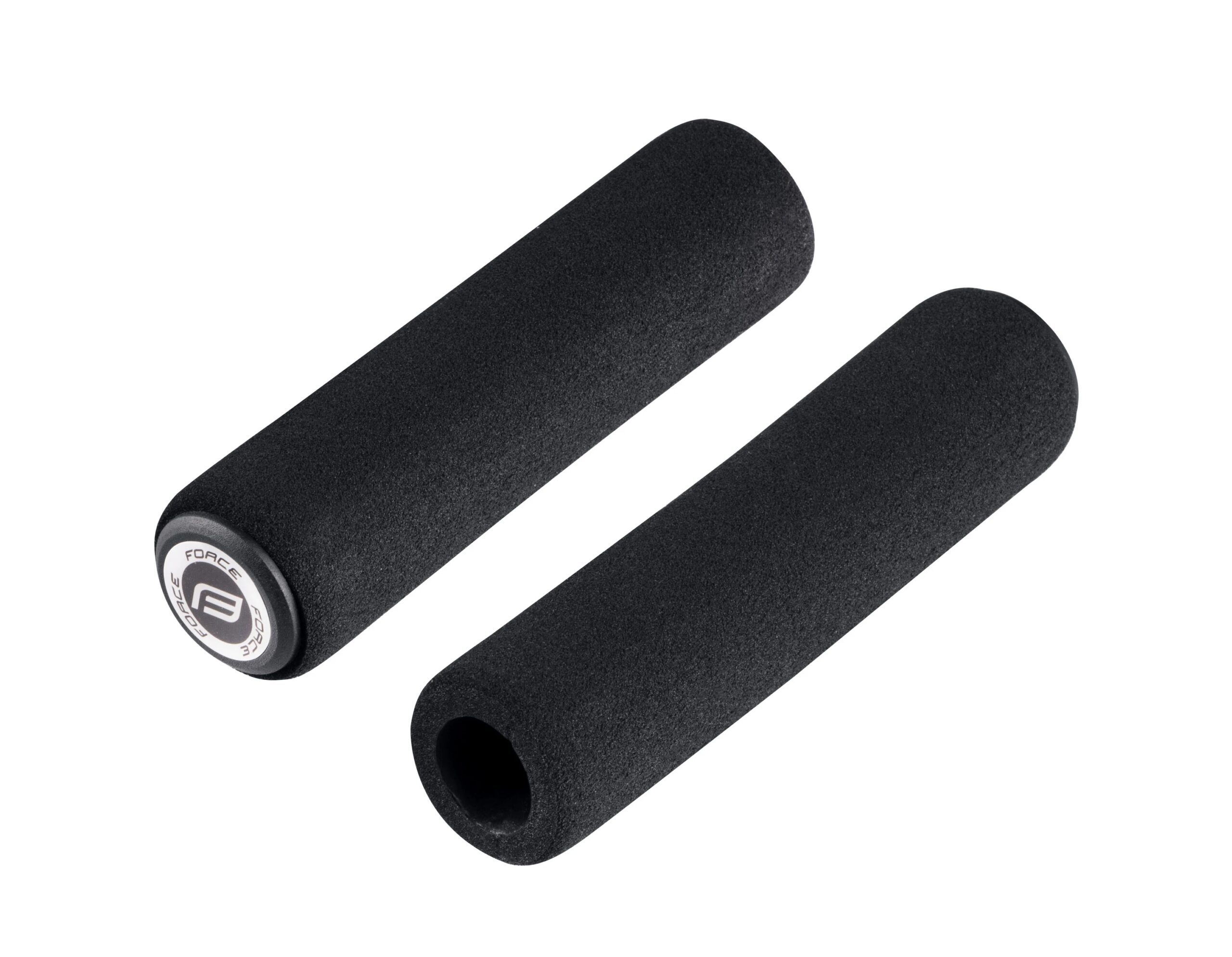 foam grips with FORCE plugsround shapeinner diameter: 20 mmlength: 130 mmweight of 1 pair: 35 gpacked on FORCE card