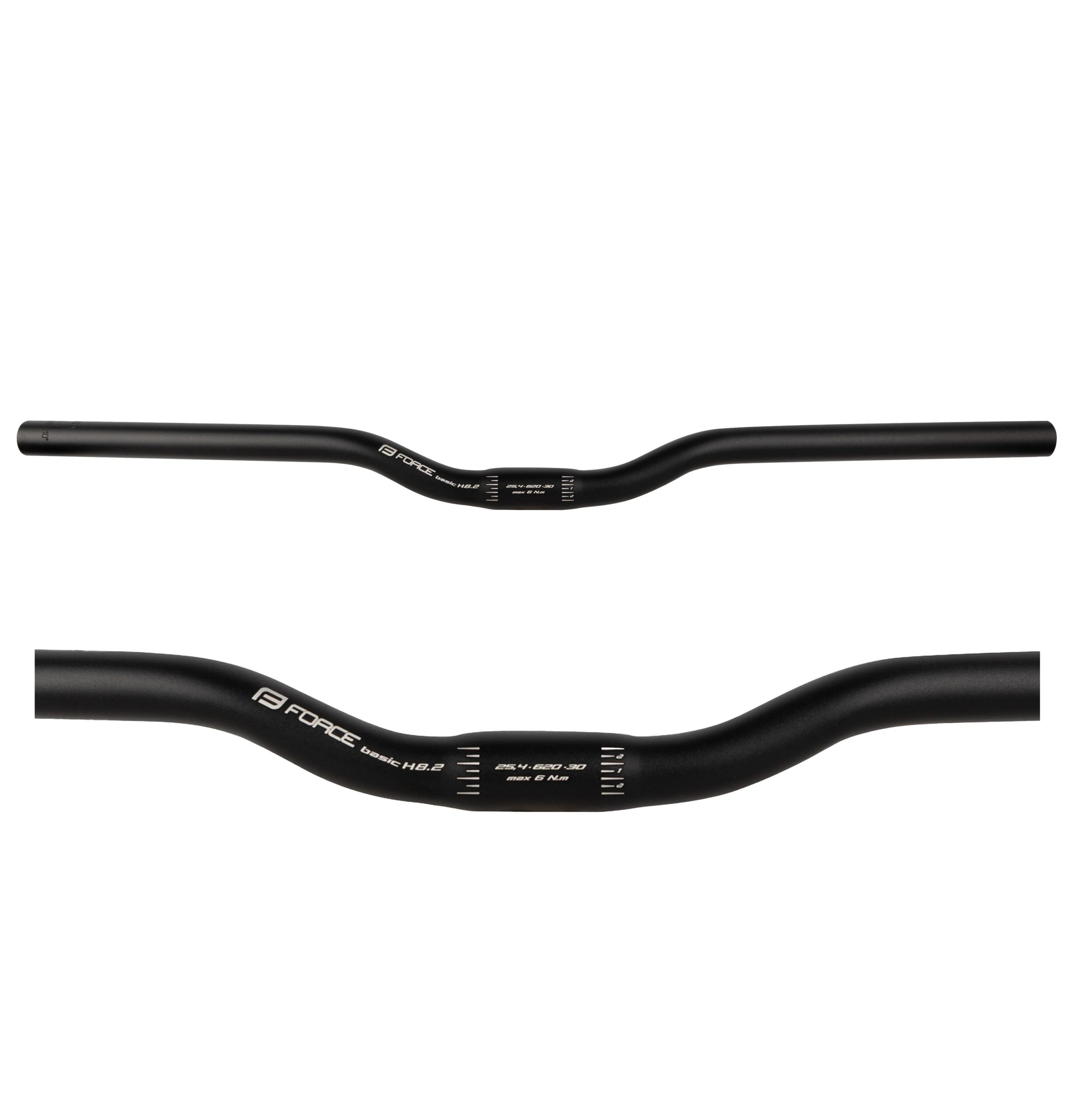 handlebar FORCE BASIC H8.2designed for stem diameter: 25