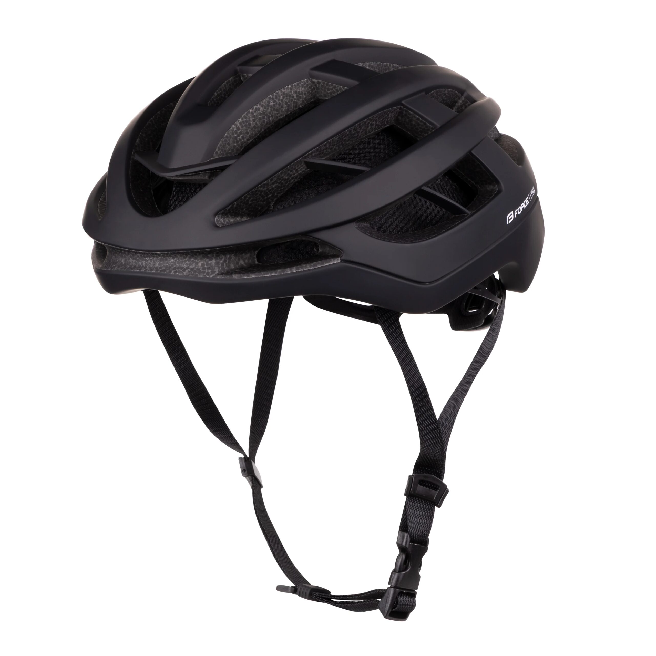 LYNX helmet combines the efficiency of aerodynamic design and quality ventilation. The airflow around the head is ensured by 19 large vents