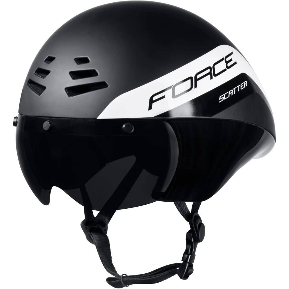 The SCATTER time trial helmet is designed to be as fast as possible