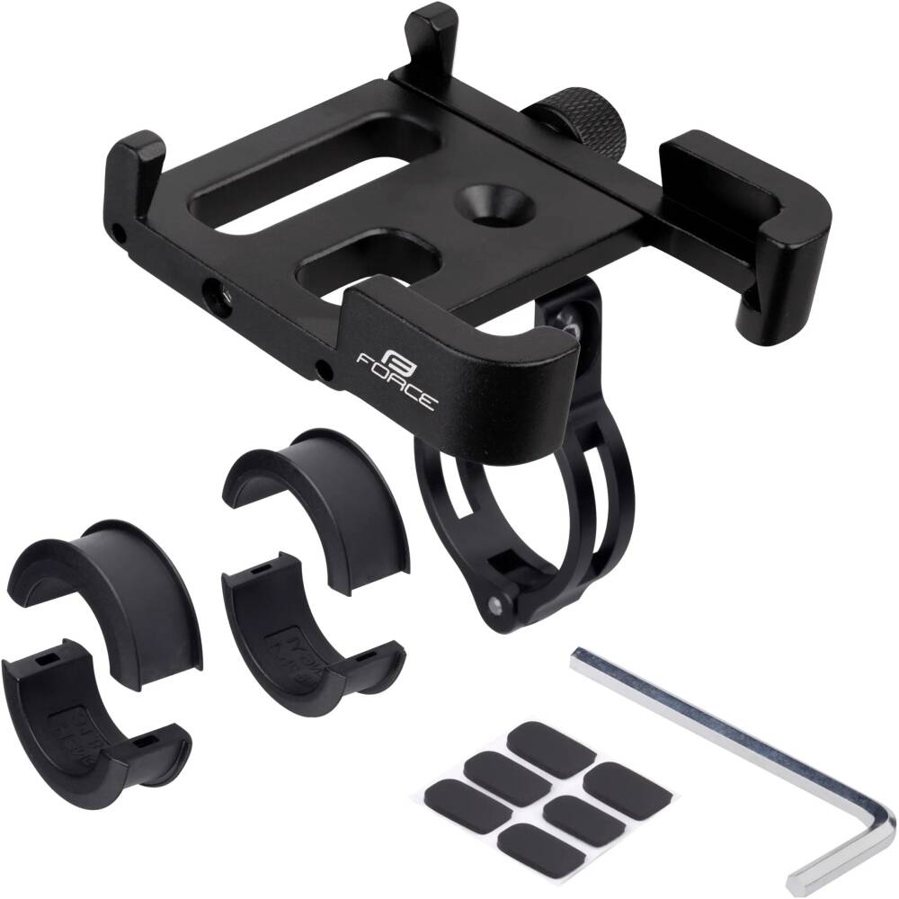 universal mobile phone holder for handlebar<br>for phones with display size 4" - 6