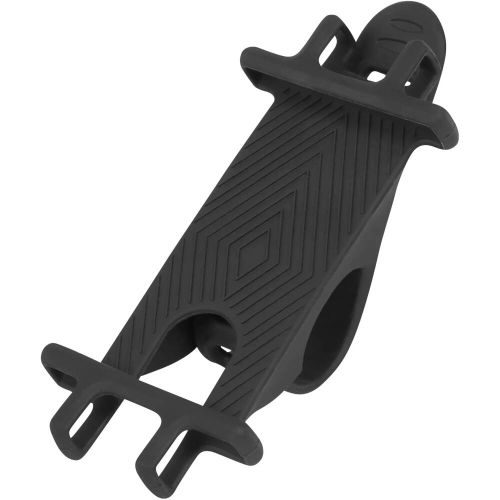 universal mobile phone holder for handlebars<br>for phones with display size 4" - 6"<br>firm grip