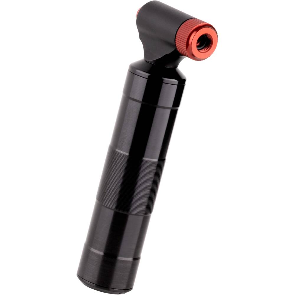 inflator for threaded CO2 cartridge<br>suitable for and AV - schrader