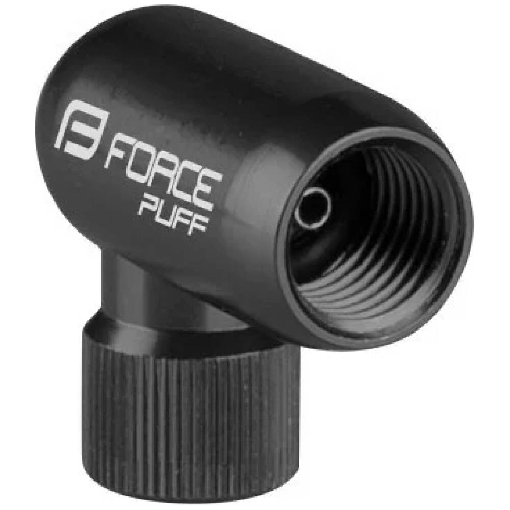 inflator for threaded CO2 cartridge<br>suitable for and AV - schrader a FV - presta valves<br>CO2 cartridge is not included<br>material: AL6061<br>weight: 12 g<br>packed in polybag