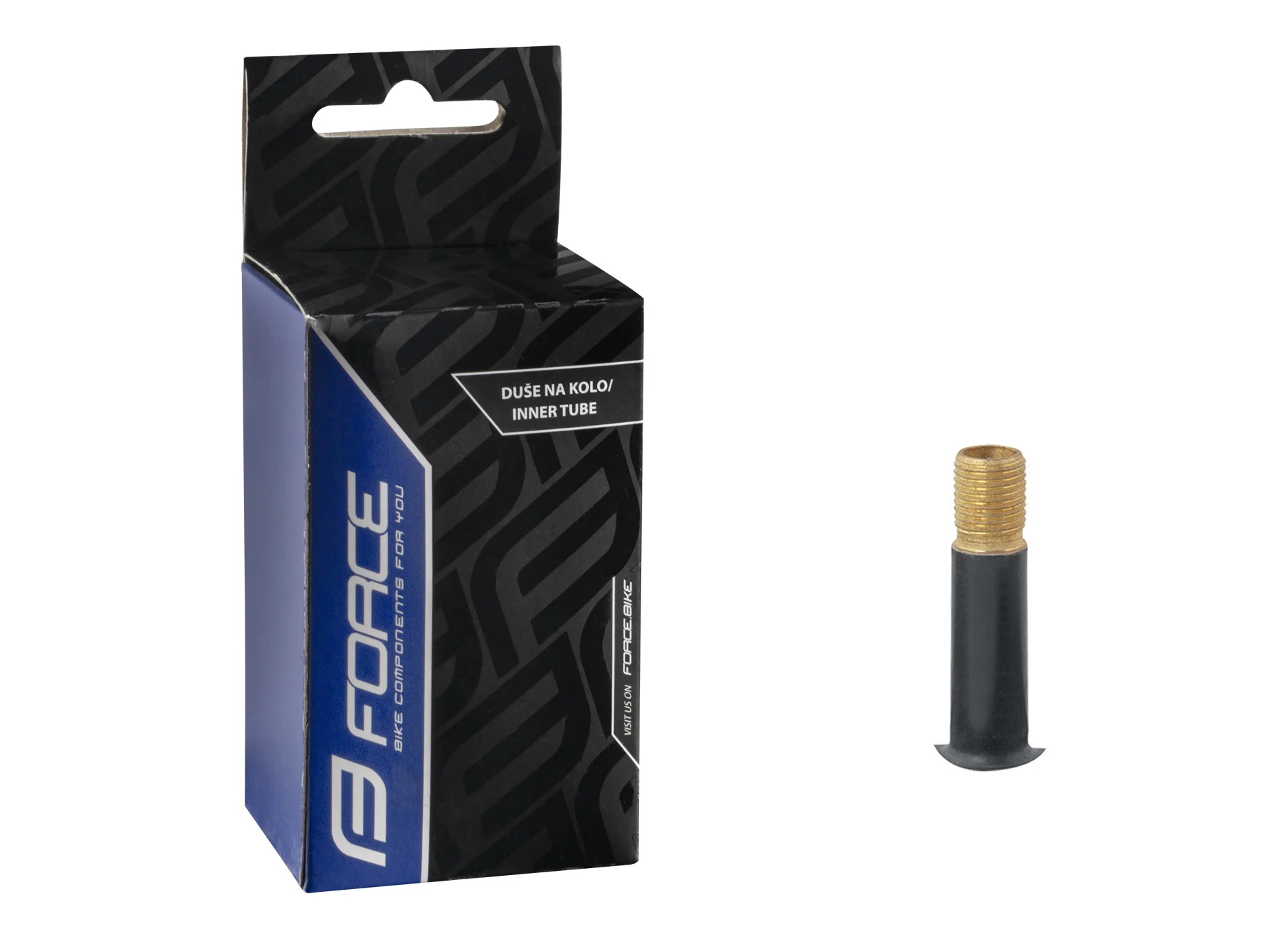 inner tube FORCE-INNOVAsize: 8x1/2 x2schrader valve AV 22mm weight: 86 gpacked in FORCE box