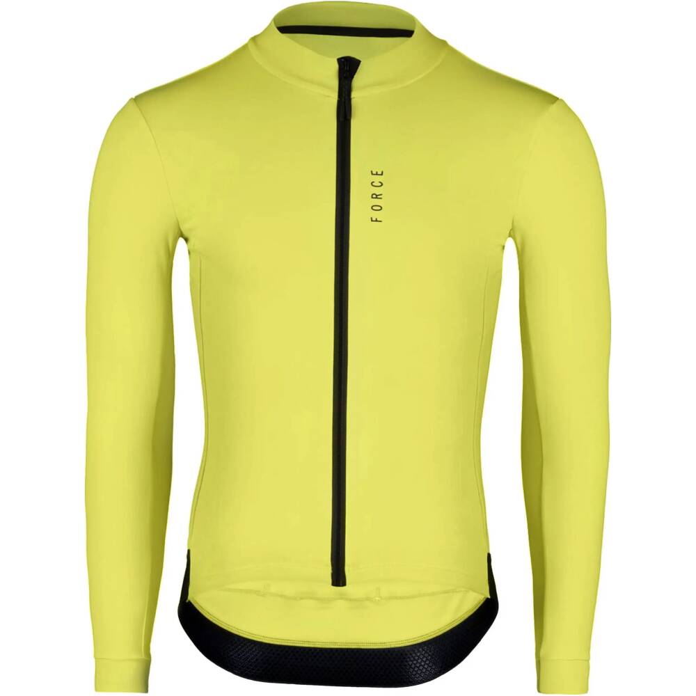 <p>This insulated long-sleeve cycling jersey is designed for riding in cooler conditions