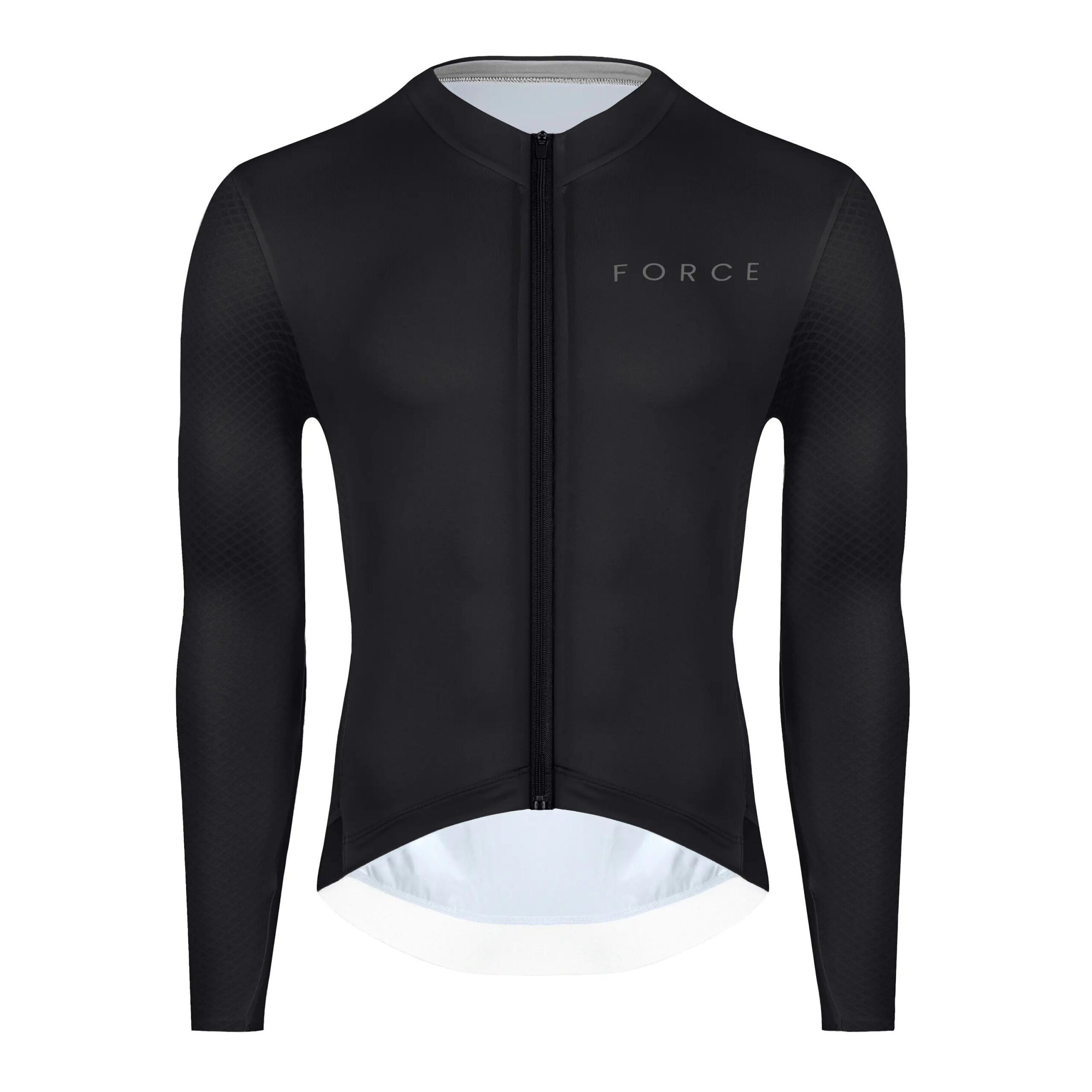 This long-sleeve cycling jersey is designed for spring and summer rides