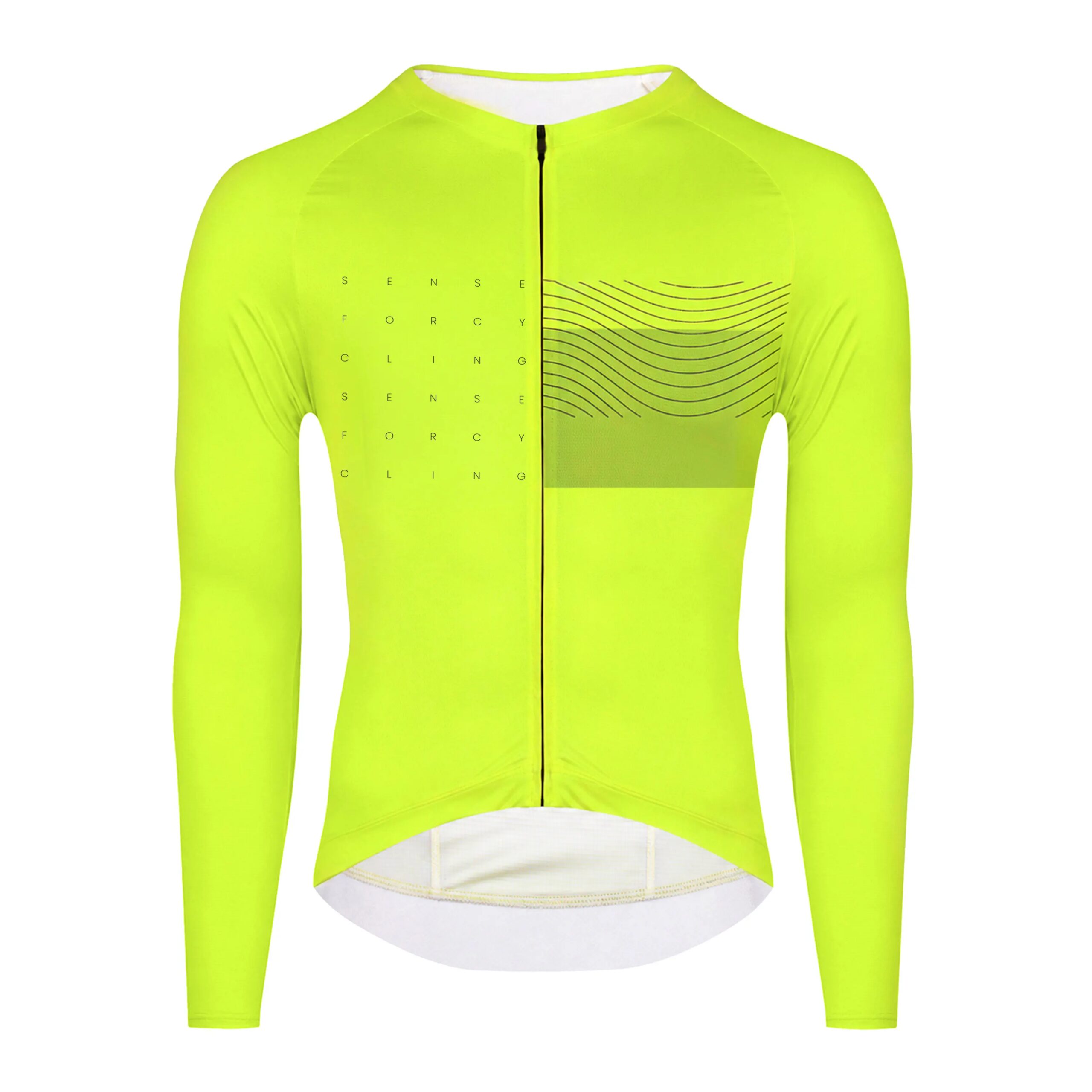 This long-sleeve cycling jersey is an ideal choice for hobby riders looking for a comfortable and functional model for rides in mild to warmer conditions. It features a clean