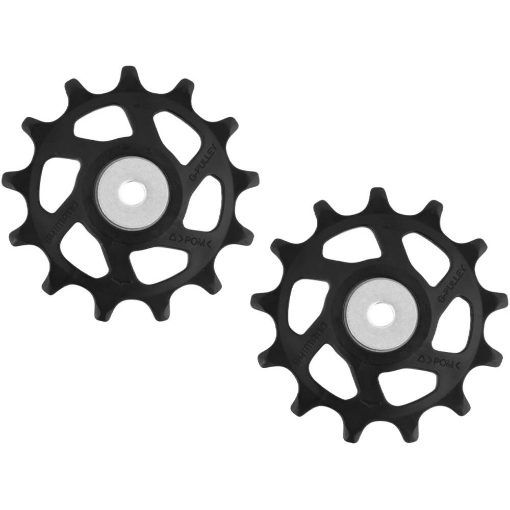 sada kladek k MTB měniči - úrověň k sadě XT M8100<br>spodní napínací kladka 13 zubů - utěsněná<br>horní vodící kladka 13 zubů  - utěsněná<br>kuličkové ložiska