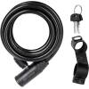 <p><strong>FORCE PRIM S8/1800mm Loc</strong>k</p><p>The basic spiral lock with a steel cable is suitable for short-term protection of bicycles