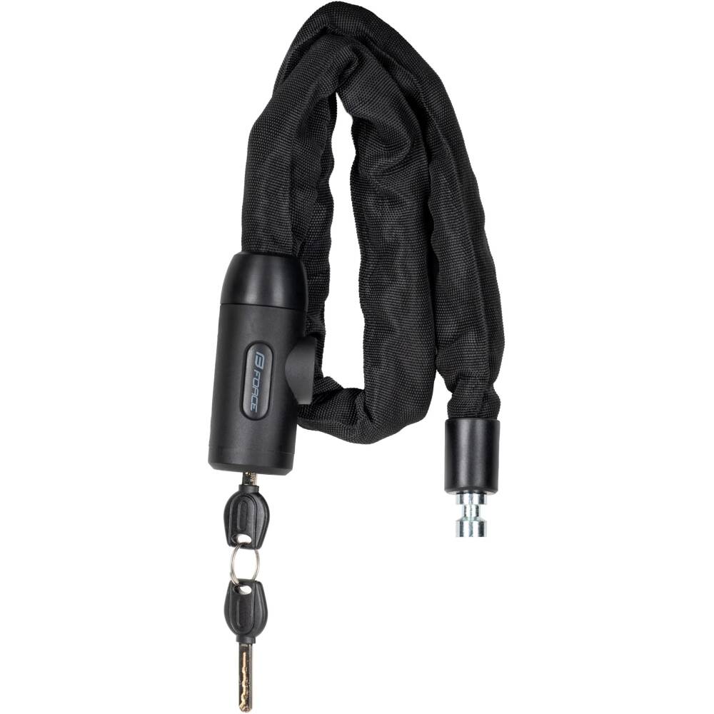 <p><strong>FORCE RAGE 10/900 mm Chain Lock – High Protection for Your Bike</strong></p><p>The chain lock provides better protection against theft than a standard cable lock thanks to its high resistance to cutting. It offers flexibility when locking to bike racks