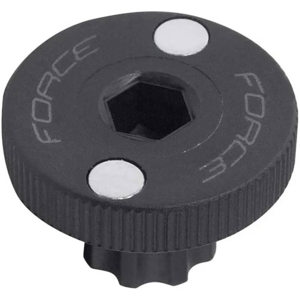 lock nut tool/ puller FORCE<br>designed for tightening / loosening of  Shimano HTII crank preload screw<br>tightening torgue: 0