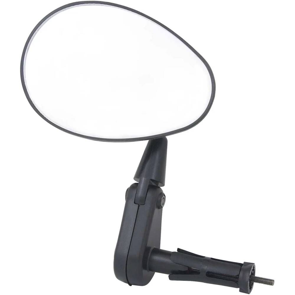 rearview mirror to handlebars -bothsided<br>size: 115 mm x 80 mm<br>for handlebar diameter: 18 - 20 mm<br>angle adjustable <br>mirror material: safety ABS plastic (unbreakable)<br>weight: 84 g