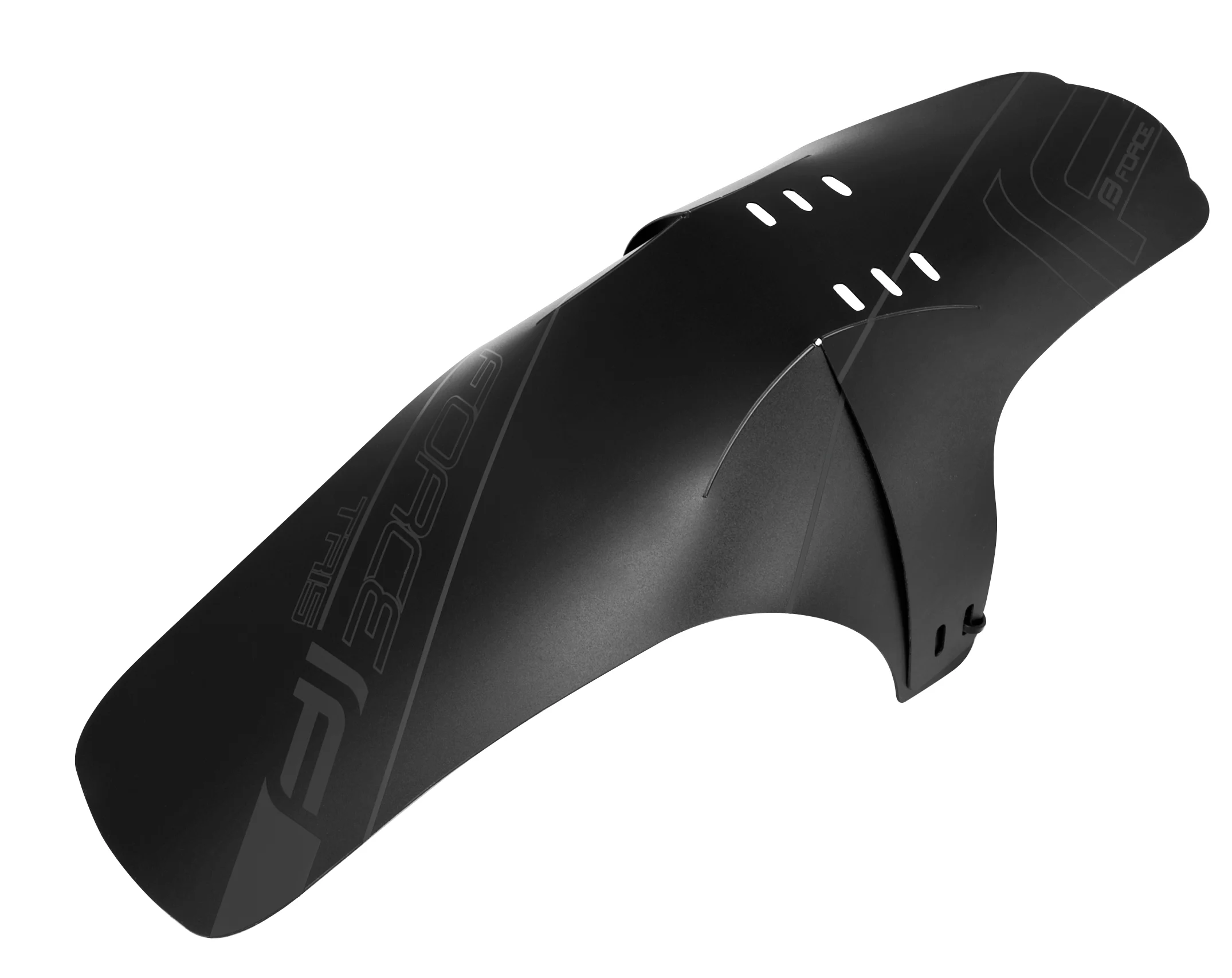 mudguard - front fork mountingsize of the mudguard: 362 x 125 mmweight: 38 gmaterial: plastic
