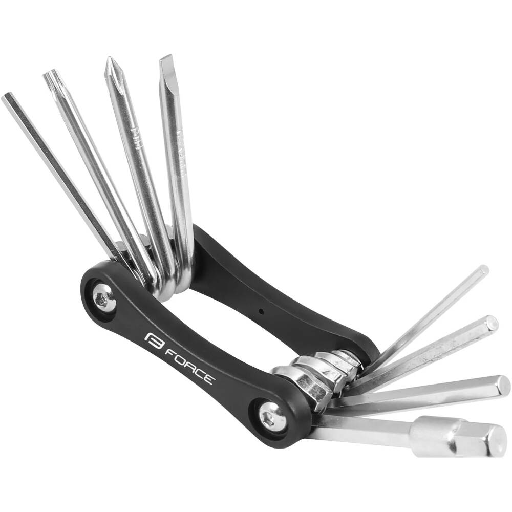 ECONOMY multitool set with 9 functions contains:<br>6 x hex wrenches - 2