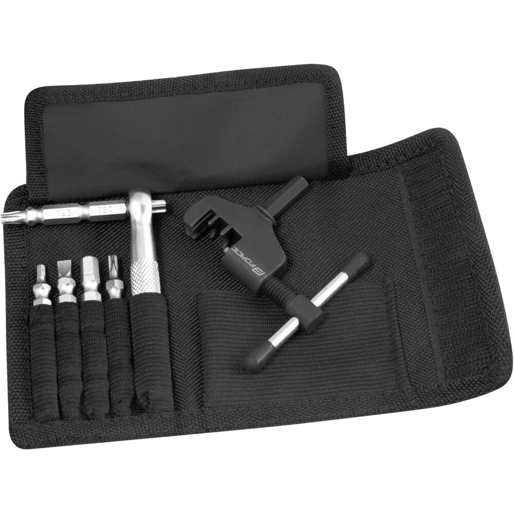 set with 12 functions contains:<br>5 x hex wrench 2