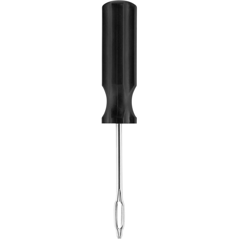 needle tool "fork" for plug-in the plugs-strings for repair the puncture<br>thickness of the spike: 5 mm