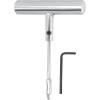 needle tool "fork" for plug-in the plugs-strings for repair the puncture<br>steel "T" silver handle<br>thickness of the spike: 5 mm
