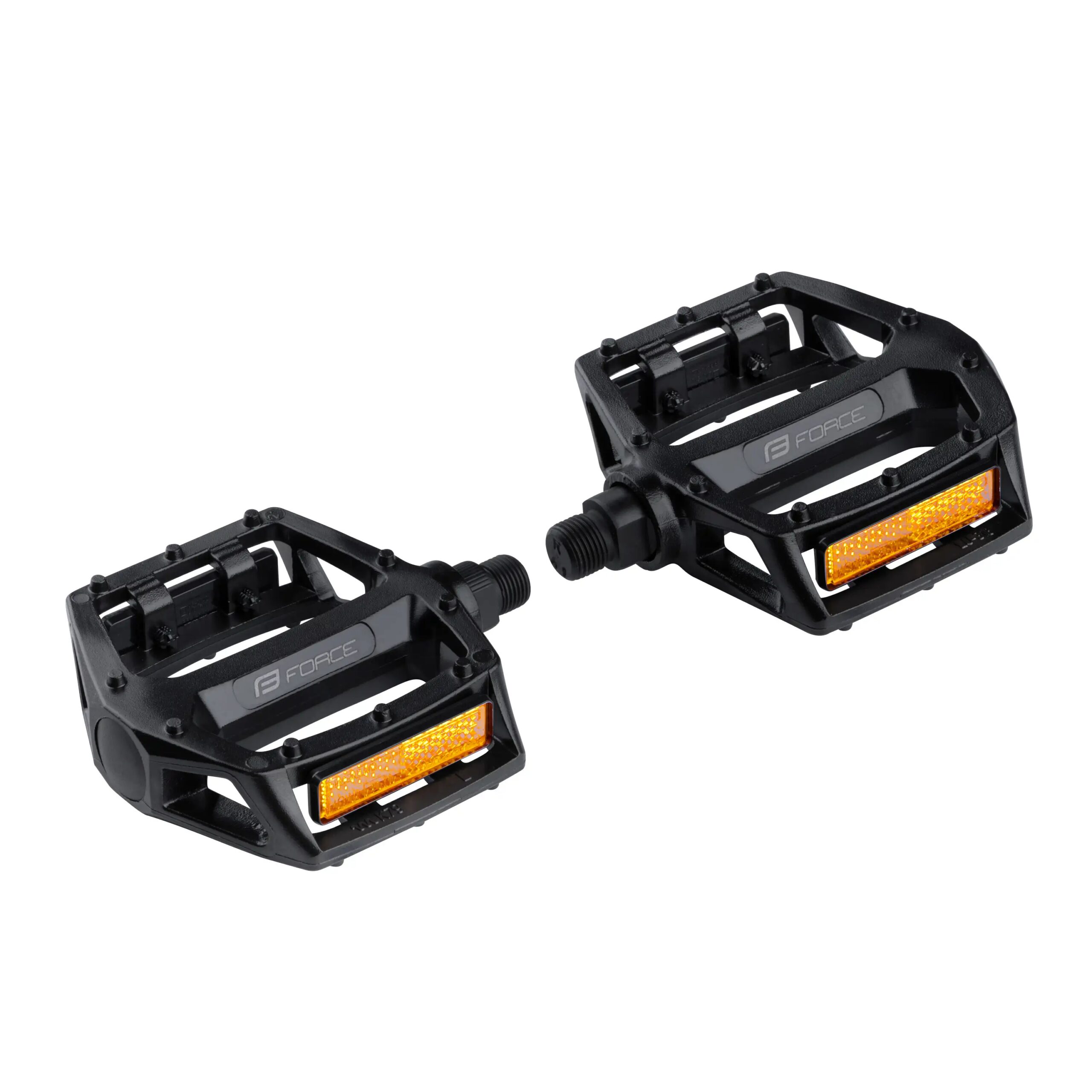 ball bearingswith anti-slip pedal surface and pinsalloy body of the pedalplatform size: 110x105x30 mmweight of 1 pair: 486 gpacked in polybag