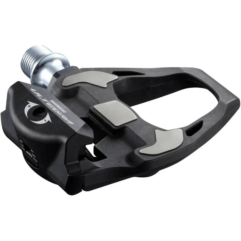SPD-SL pedals for road use w carbon body<br>extended base for better energy transfer<br>4 mm wider axle<br>SM-SH11 cleats included<br>for ULTEGRA set<br>weight: 248 g<br>