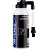 <p>for tubeless tires (or standard tires with inner tubes)<br>repairs punctures up to 1 mm and simultaneously inflates the tire to approximately 1.2 bar<br>(the tube/tire is inflated while the puncture is being sealed)<br>latex-free formula<br>the product comes with a plastic hose tip compatible with AV (Auto/Moto) valves<br>supplied with a plastic adapter for DV (Dunlop) and FV (Presta) valves</p>