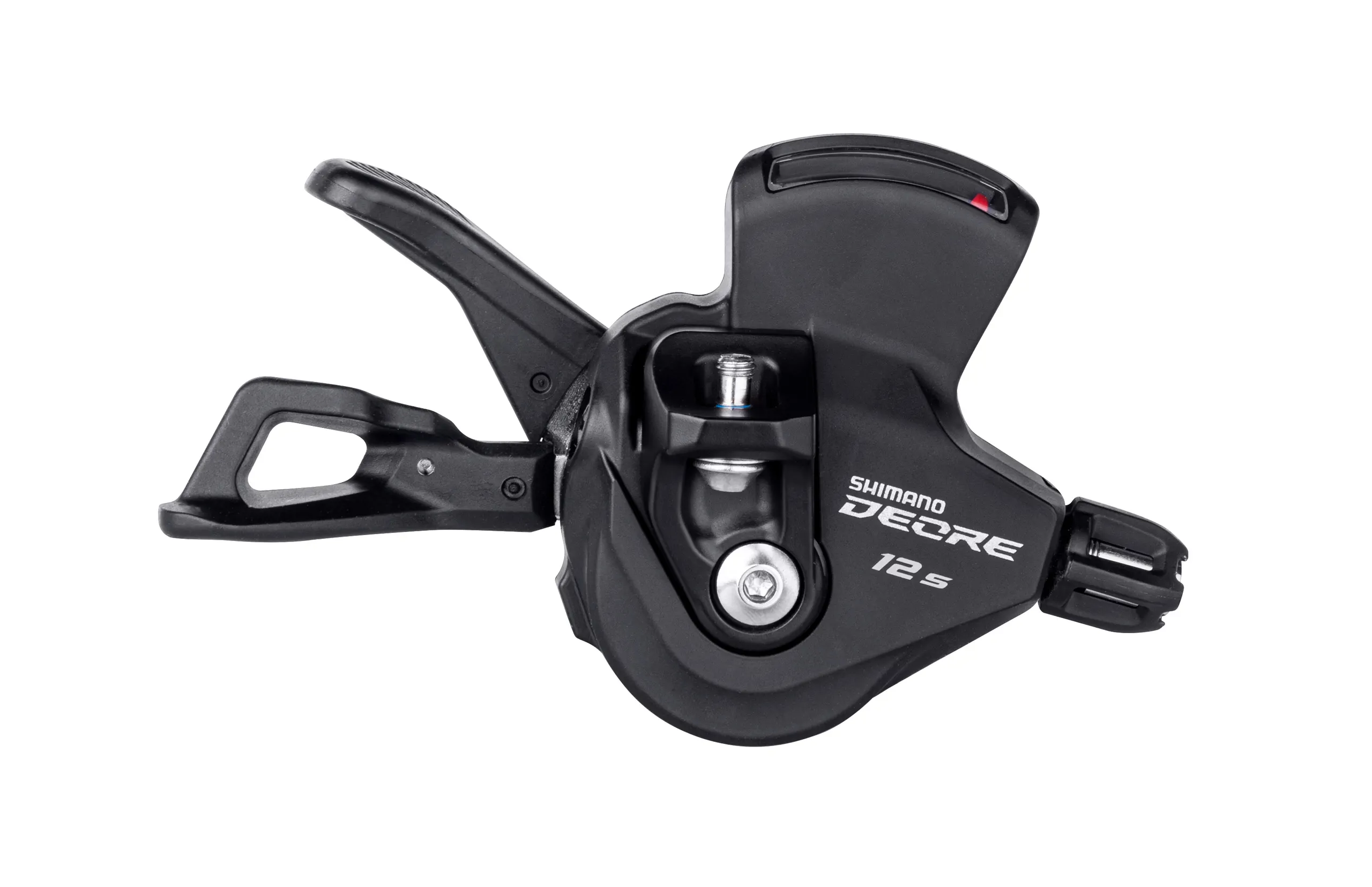 prvá řadící páčka RAPID FIRE PLUS pro 12 kolobez objímkyuchycení na brzdovou páku I-SPEC EVoptický ukazatel převodů2-way Release - možnost odřazení ukazováčkem i palcemvčetně lanka