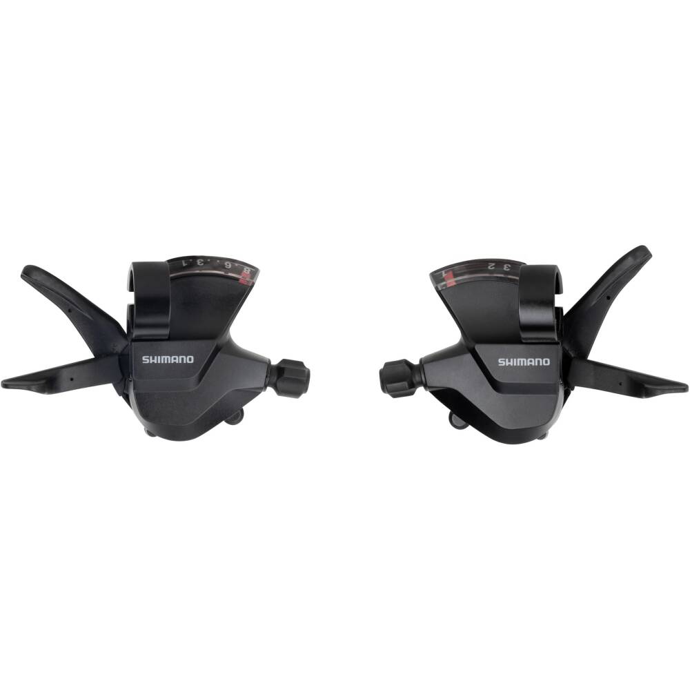 řadicí páčky RAPIDFIRE plus 8x3<br>provedení s objímkou<br>optický ukazatel převodů<br>včetně lanek a bowdenů<br>balené provedení v krabičce