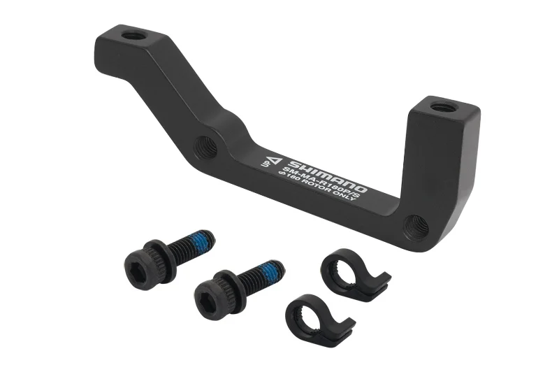 rear adapter for disc brakepostmount/ standarddesigned for disc rotors: 180 mmwith 2 hex mounting screwsweight: 51 g