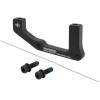 rear adapter for disc brake<br>postmount/ standard<br>designed for disc rotors: 203 mm<br>with 2 hex mounting screws<br>weight: 61 g