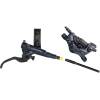 complete rear set<br>lever BLM7100 and caliper BRM7120 4-piston<br>brake lever I-SPEC EV<br>black hose SMBH90SBM 170 cm J-kit<br>mount POSTMOUNT - without adapter<br>polymer brake pads with cooler<br>packed in box