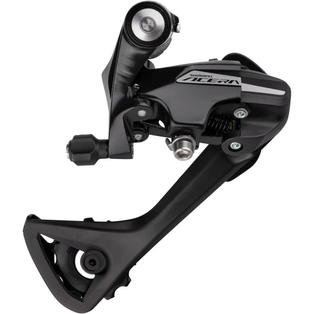 MTB měnič na 8/7 kolo černý<br>dlouhé vodítko SGS<br>nejvetší pastorek 40 zubů<br>rozsah napínání řetězu 45 zubů
