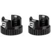 set of 2pcs. of rim nuts<br>suitable also for valve core (un)mounting<br>for PRESTA valves<br>material: alloy<br>weight of 1 rim nut: 0