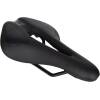 The saddle has an ergonomic shape and a central cut-out that reduces pressure on sensitive areas and increases comfort during longer rides. Thanks to the <strong>Support Foam</strong> padding