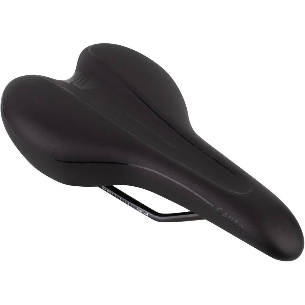 does NOT include seatpost clamp<br>seat platform: nylon<br>steel rails with scale<br>material: artificial leather<br>size: 265 x 153 mm<br>weight: 298 g<br>packed on FORCE card<br>