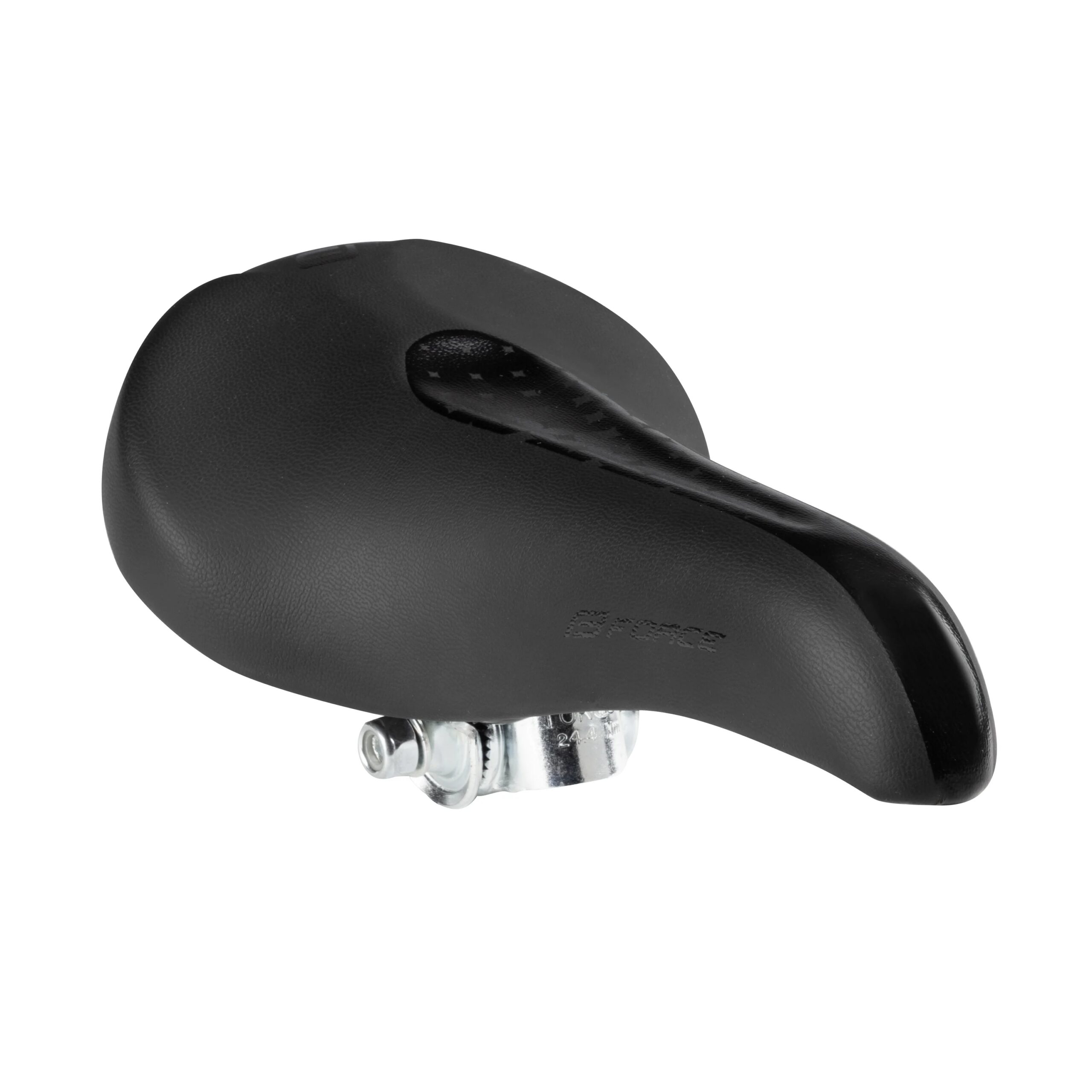 kids saddle designed for 24" wheelsincluded seatpost clampseat platform: nylonsteel rails without scalematerial: PU - polyurethanesize: 225 x 140 mmweight: 418 gpacked in polybagMade in EU