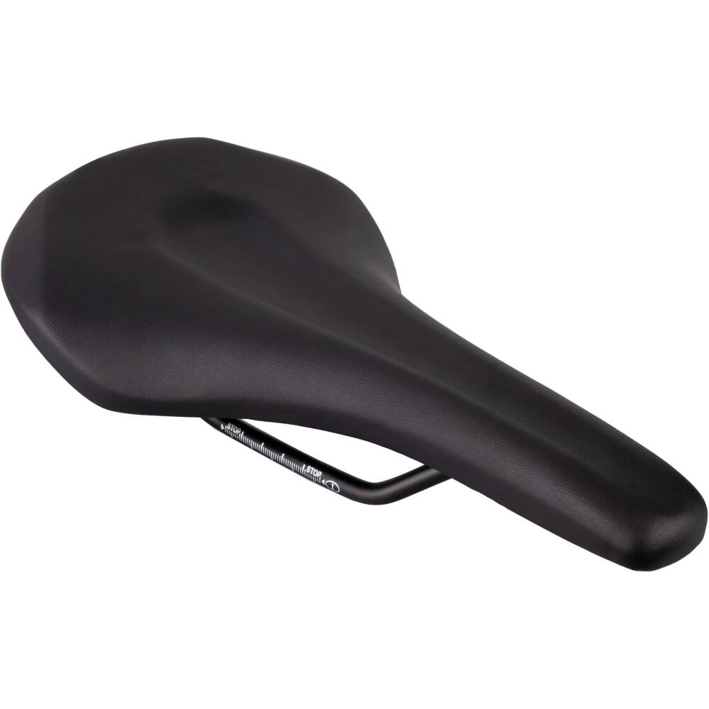 does NOT include seatpost clamp<br>seat platform: PPE<br>steel rails with scale<br>material: artificial leather<br>padding: MEMORY FOAM<br>size: 255 x 145 mm<br>weight: 280 g<br>packed in polybag<br>Made in EU<br><br>