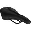 without seatpost clamp<br>seat platform: nylon<br>steel rails with scale<br>material: artificial leather<br>size: 265 mm x 158 mm<br>weight: 360 g<br>packed on FORCE card<br>