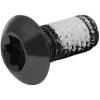 set of 12 anodised black screws<br>with thread locking adhesive to prevent loosening<br>maximum torque power of the tightening 5 Nm<br>material: stainless steel