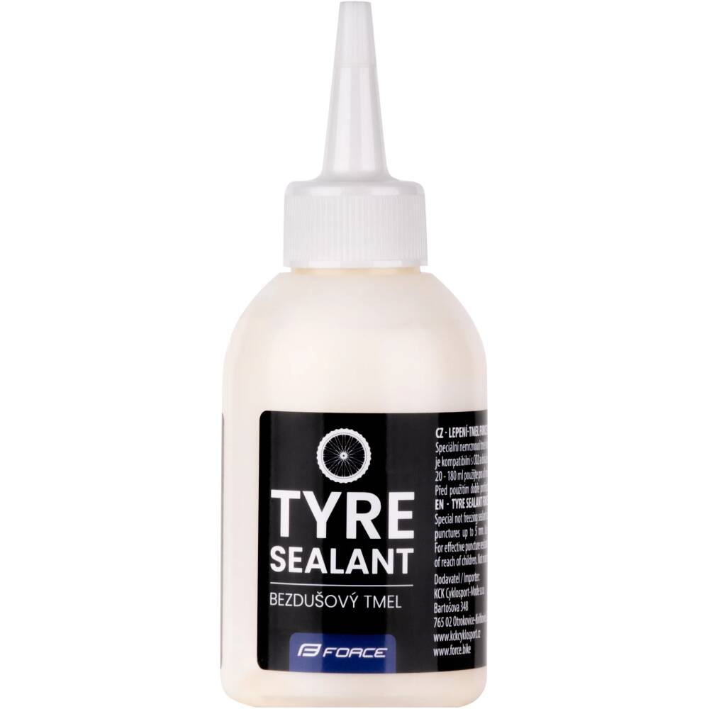 tyre sealant especially developed to prevent flats in bicycle wheels<br>suitable for all type of tubeless bicycle tyres
