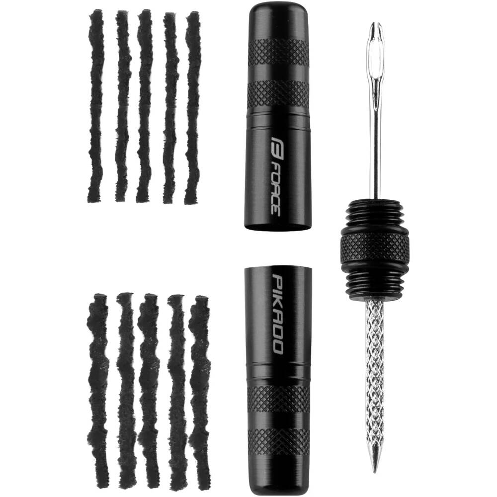 set FORCE PIKADO for repair the puncture on tubeless tires contains:<br>1 x reamer tool ( thickness 3
